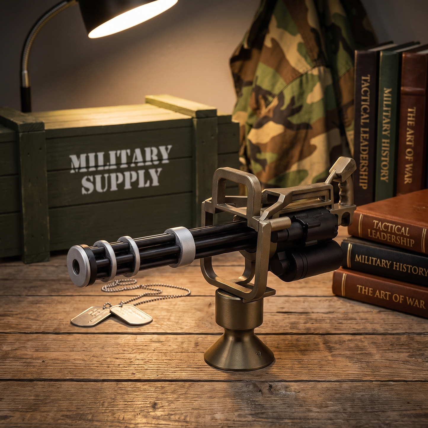 MiniTurret — Mini Gatling Dashboard Cannon